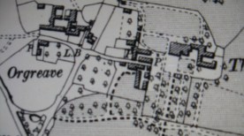 OS 1901 - Following the extension of Orgreave House. www.oldmapsonline.org
